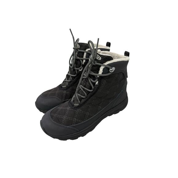 KEEN Terradora 2 Wintry Waterproof Snow Boot Black Women 8 Faux Fur - Picture 1 of 8